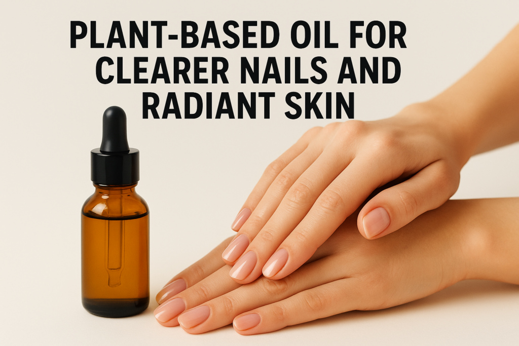 Plant-Based Oil for Clearer Nails & Radiant Skin | Natural Botanical Formula